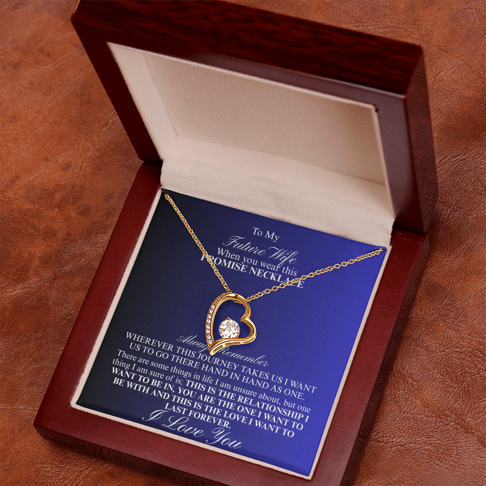 Elegant Love Offering for your "Future Wife" Forever Love Necklace