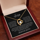 A love without end, meant for her - The captivating Forever Love Necklace