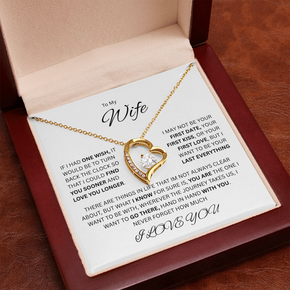 A love without end, meant for her - The captivating Forever Love Necklace