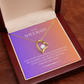 Radiant Heart Pendant for "Your Soulmate" Forever Love Necklace