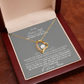 Elegant Love Offering for your "Future Wife" Forever Love Necklace