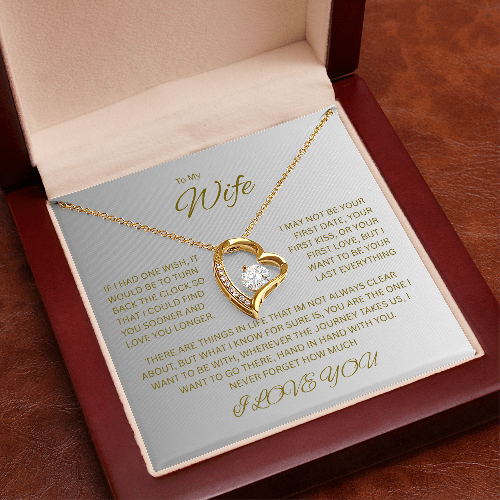 A love without end, meant for her - The captivating Forever Love Necklace