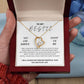 Brilliant Forever Love Necklace for your Very "Best friend"