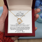 Elegant Love Offering for your "Future Wife" Forever Love Necklace