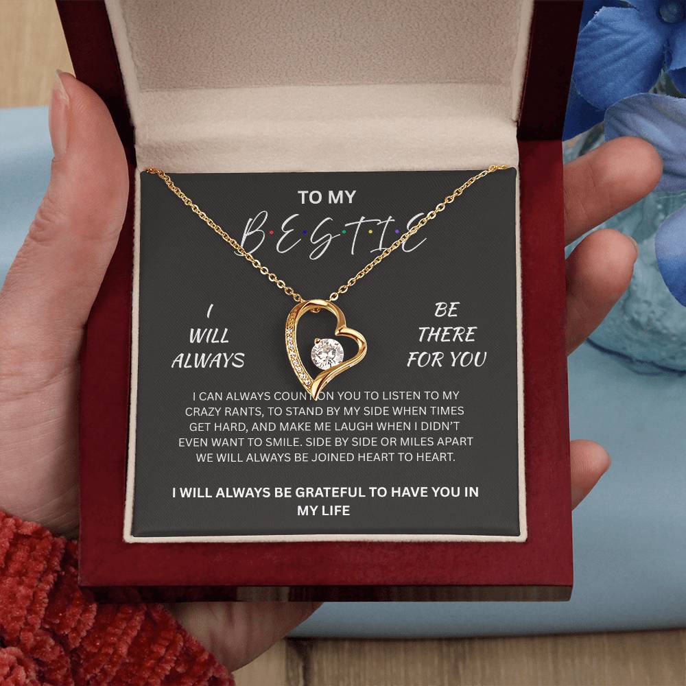 Brilliant Forever Love Necklace for your Very "Best friend"
