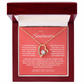 Captivating Forever Love Necklace "To My Soulmate"