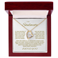 Captivating Forever Love Necklace "To My Soulmate"