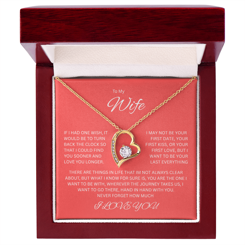 A love without end, meant for her - The captivating Forever Love Necklace