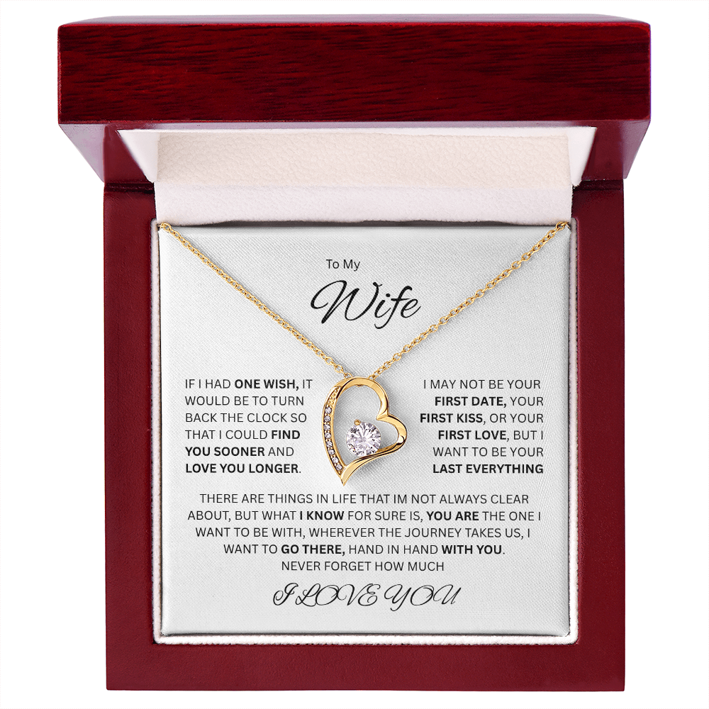 A love without end, meant for her - The captivating Forever Love Necklace