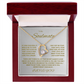 Captivating Forever Love Necklace "To My Soulmate"