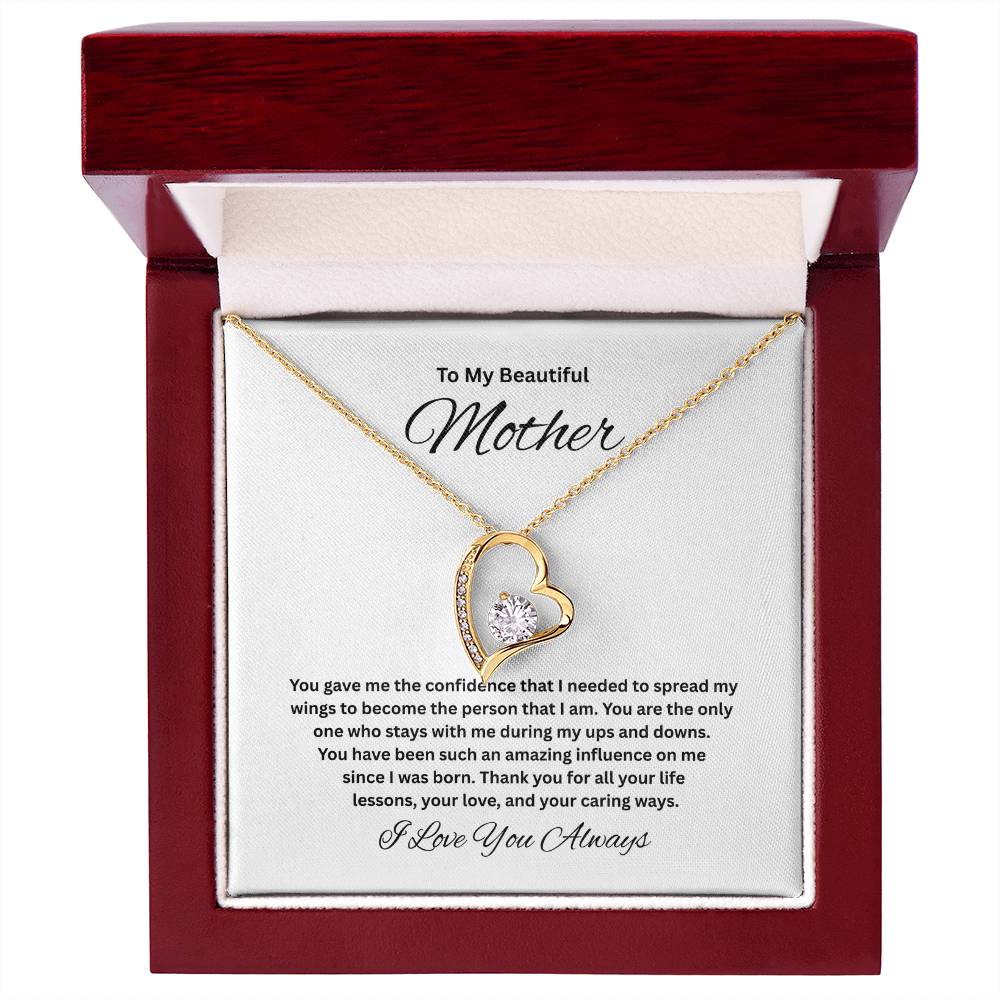 Unforgettable Gift for Mom "To My Beautiful Mother"