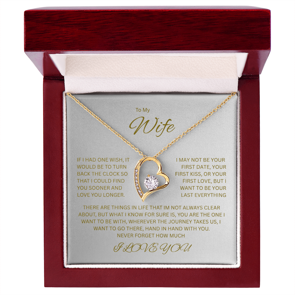 A love without end, meant for her - The captivating Forever Love Necklace