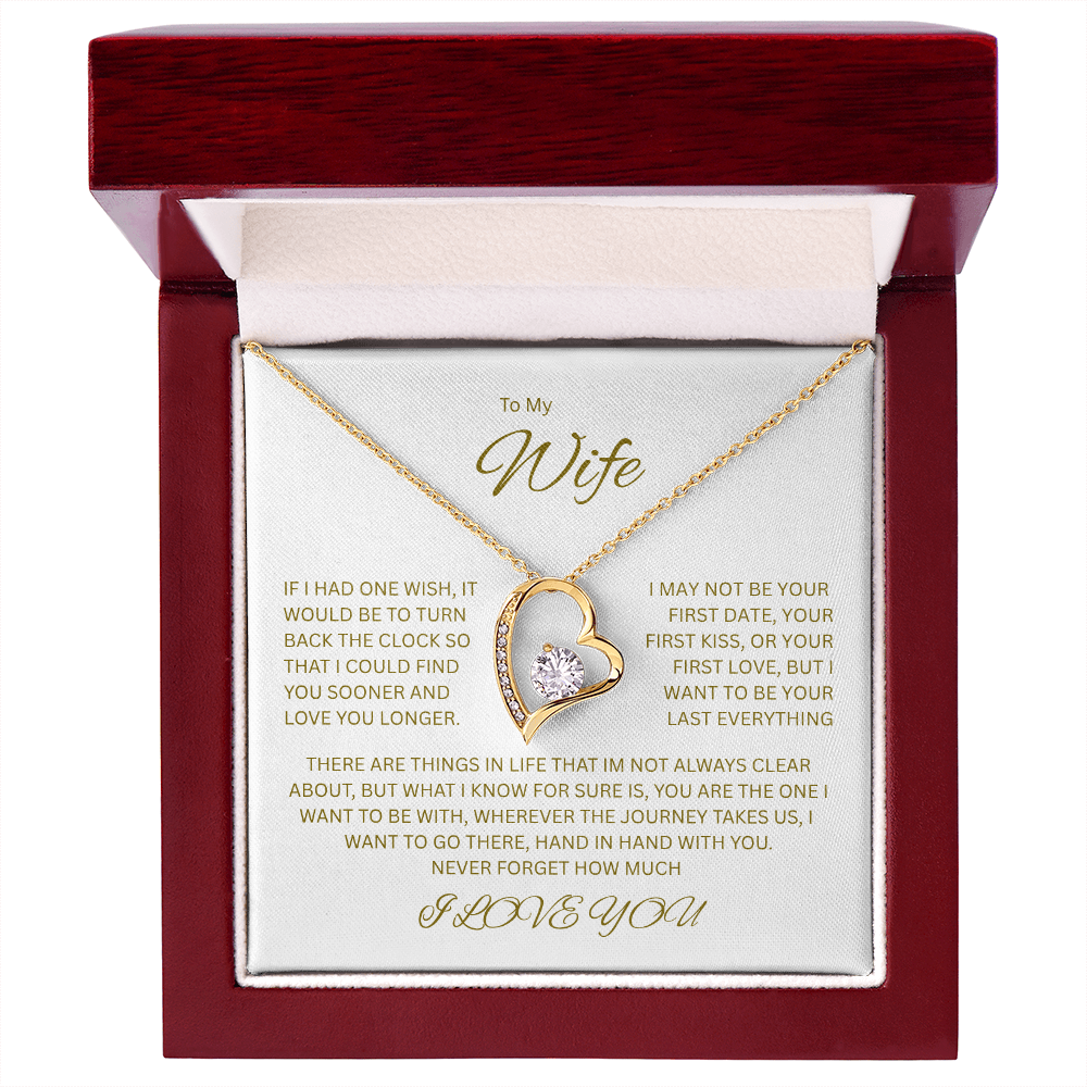 A love without end, meant for her - The captivating Forever Love Necklace