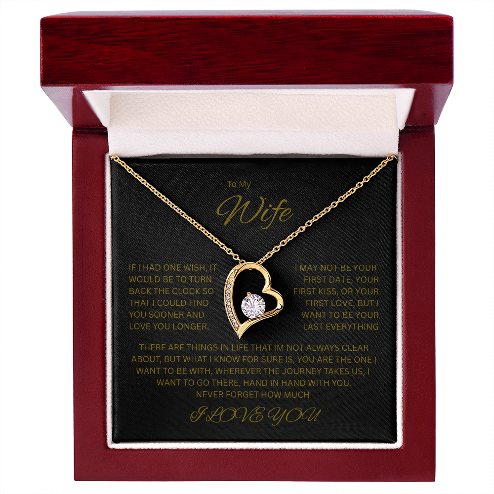 A love without end, meant for her - The captivating Forever Love Necklace