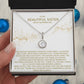 Elegant Gift for Sister "On My Wedding Day" Eternal Hope Necklace