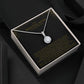 Elegant Gift for Sister "On My Wedding Day" Eternal Hope Necklace