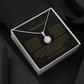 Beautiful Eternal Hope Necklace "To My Soulmate"