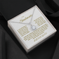 Beautiful Eternal Hope Necklace "To My Soulmate"