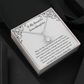 The Gift of Forever love "To My Beautiful Granddaughter" Eternal Hope Necklace