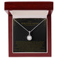Elegant Gift for Sister "On My Wedding Day" Eternal Hope Necklace