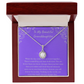 The Gift of Forever love "To My Beautiful Granddaughter" Eternal Hope Necklace