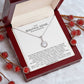 Elegant Gift for Sister "On My Wedding Day" Eternal Hope Necklace
