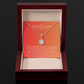 Elegant Gift for Sister "On My Wedding Day" Eternal Hope Necklace