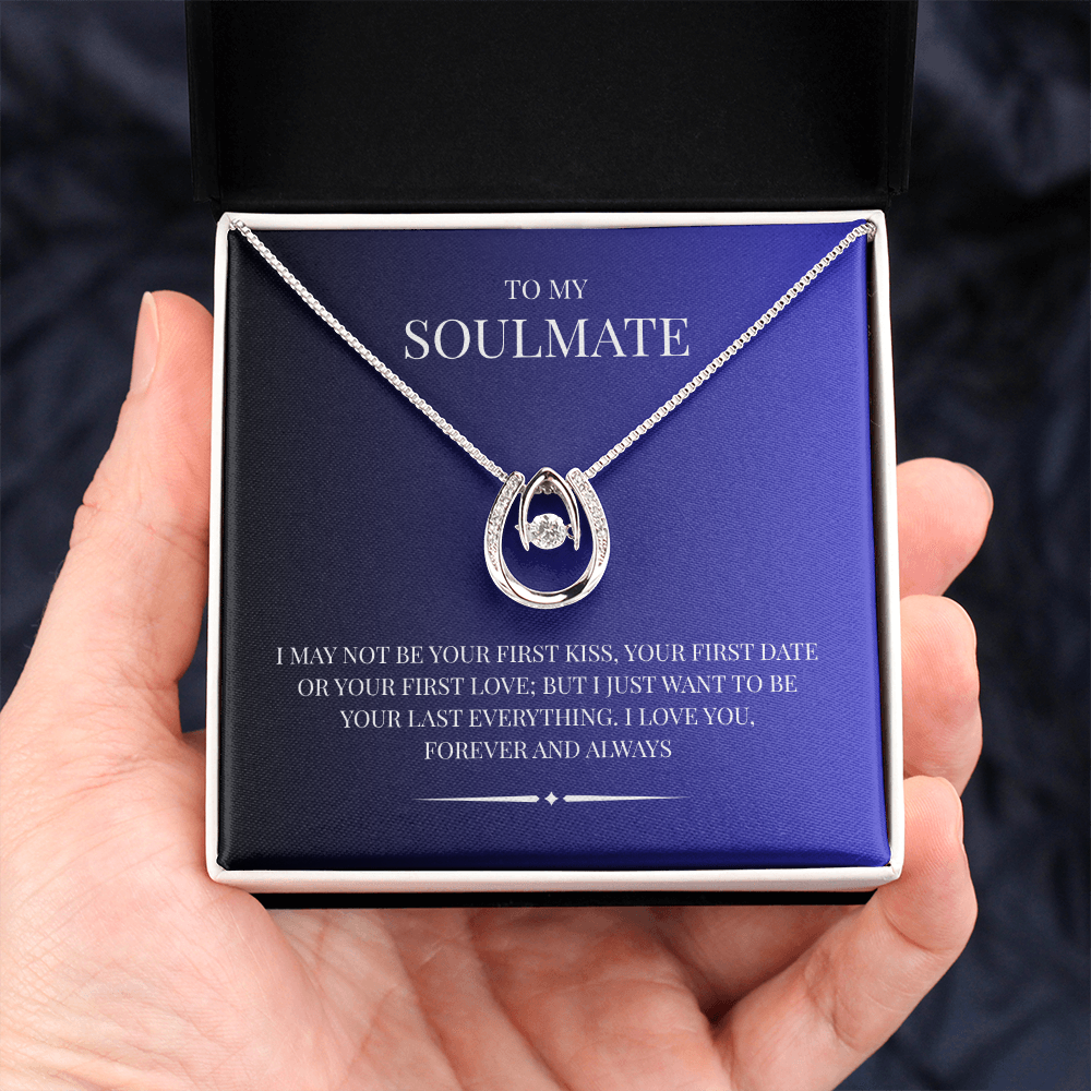 The "Lucky In Love Necklace" is an exquisite symbol of love for your Soulmate