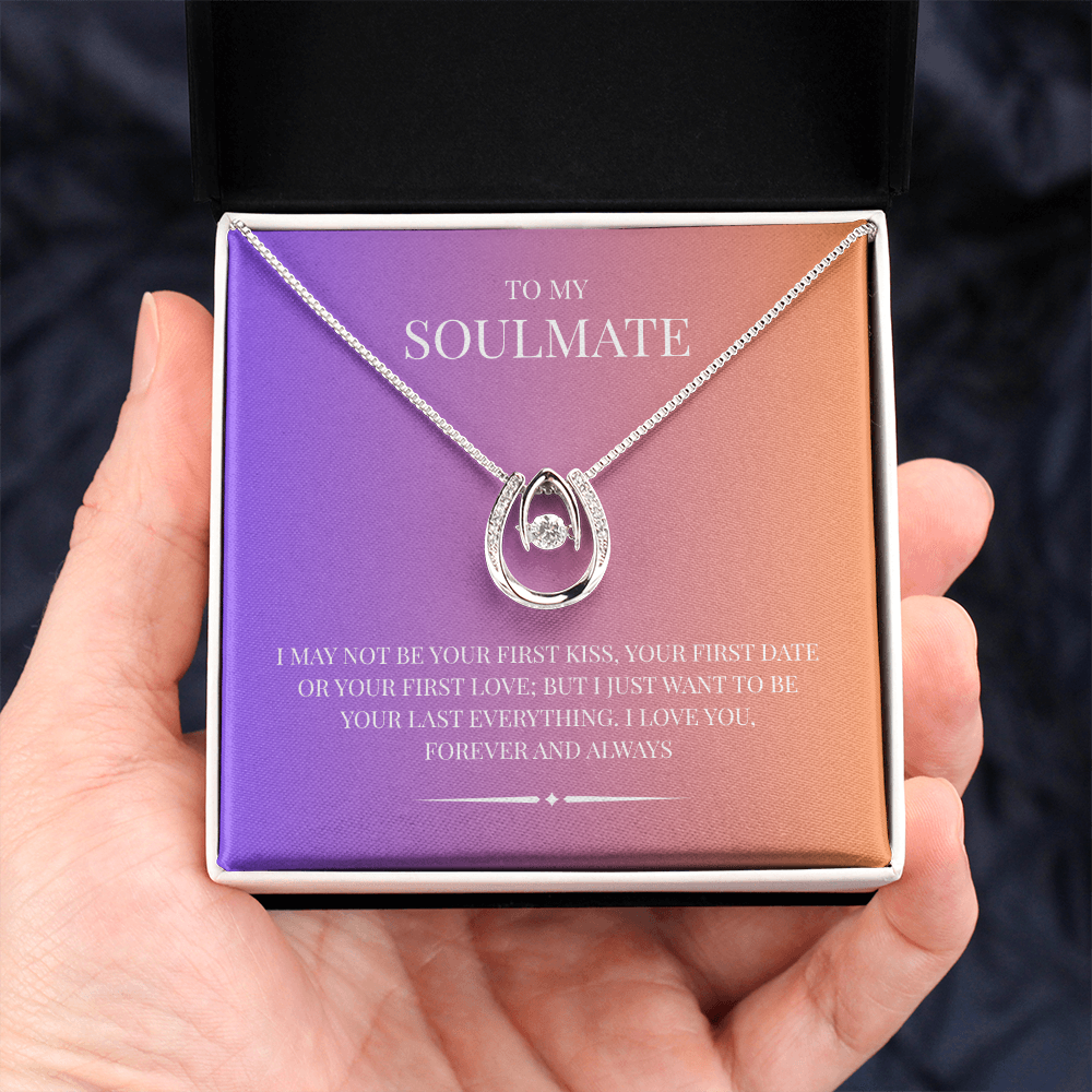 The "Lucky In Love Necklace" is an exquisite symbol of love for your Soulmate