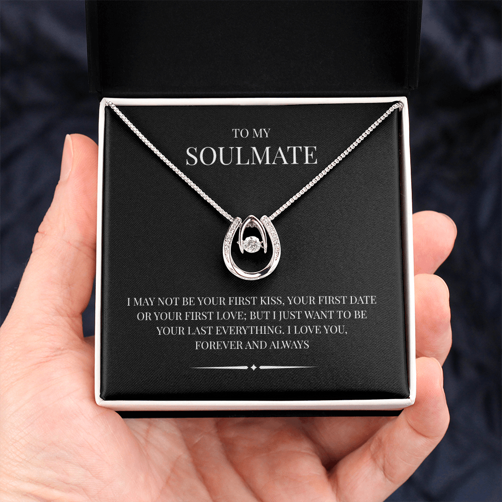 The "Lucky In Love Necklace" is an exquisite symbol of love for your Soulmate