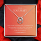 The "Lucky In Love Necklace" is an exquisite symbol of love for your Soulmate