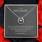The "Lucky In Love Necklace" is an exquisite symbol of love for your Soulmate
