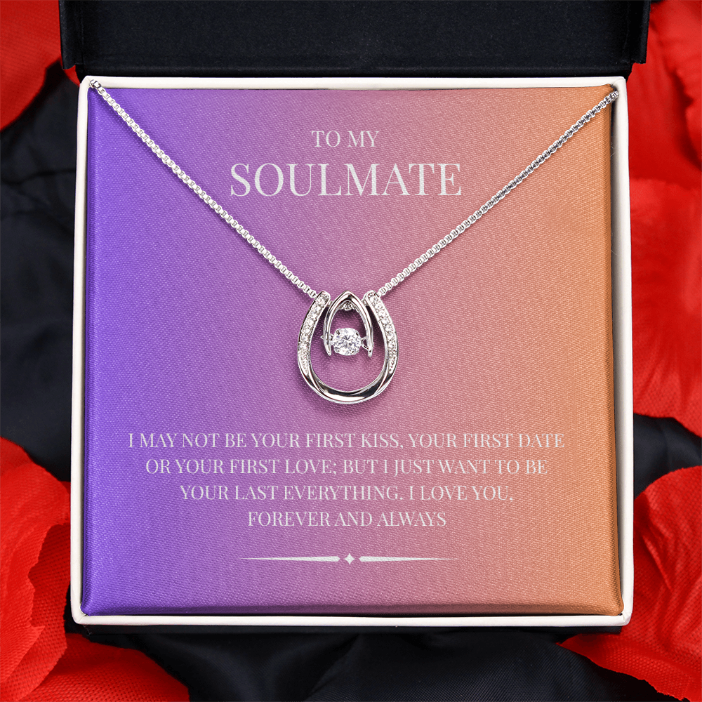 The "Lucky In Love Necklace" is an exquisite symbol of love for your Soulmate