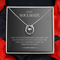 The "Lucky In Love Necklace" is an exquisite symbol of love for your Soulmate