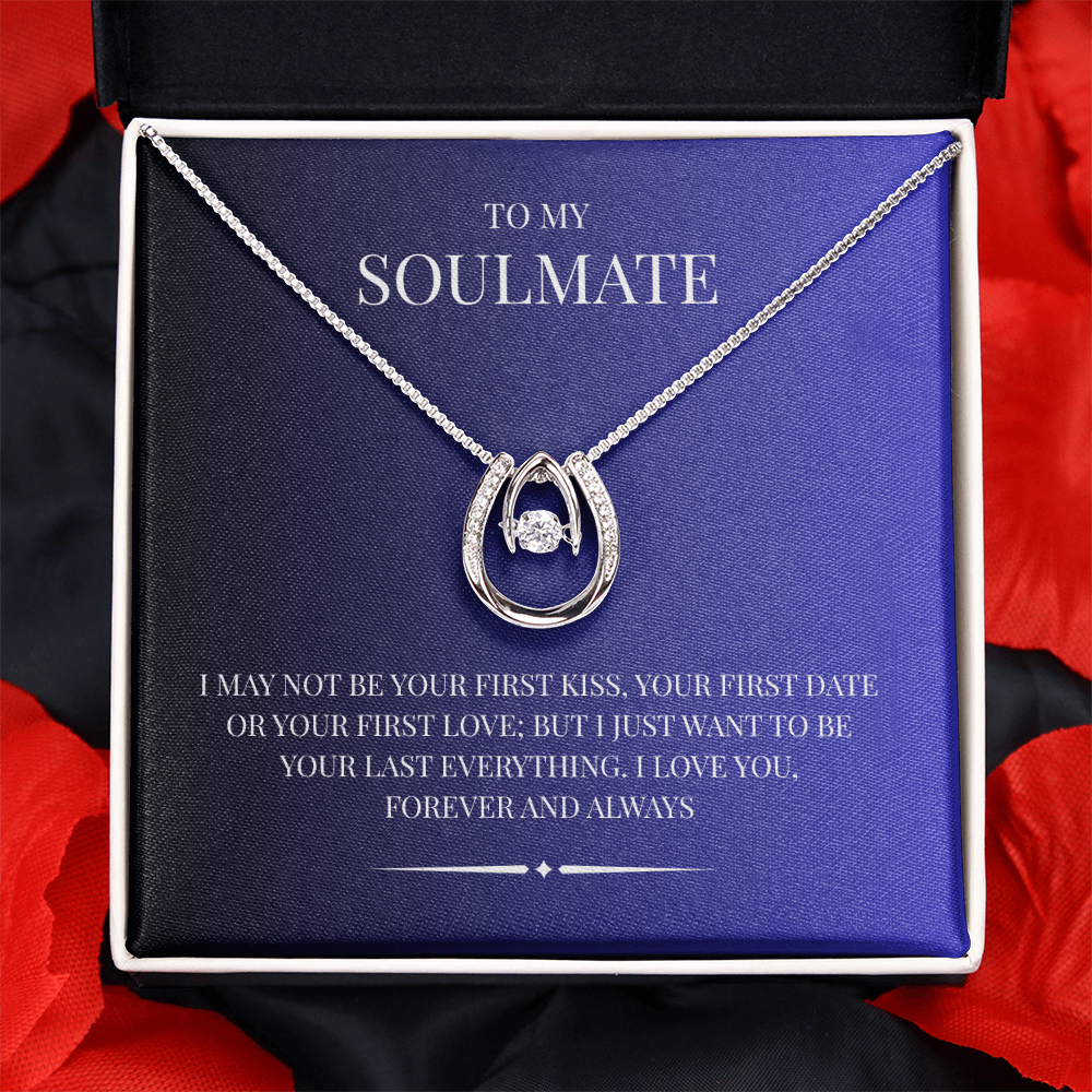 The "Lucky In Love Necklace" is an exquisite symbol of love for your Soulmate
