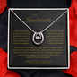 Sparkling Lucky In Love Necklace "To my Soulmate"