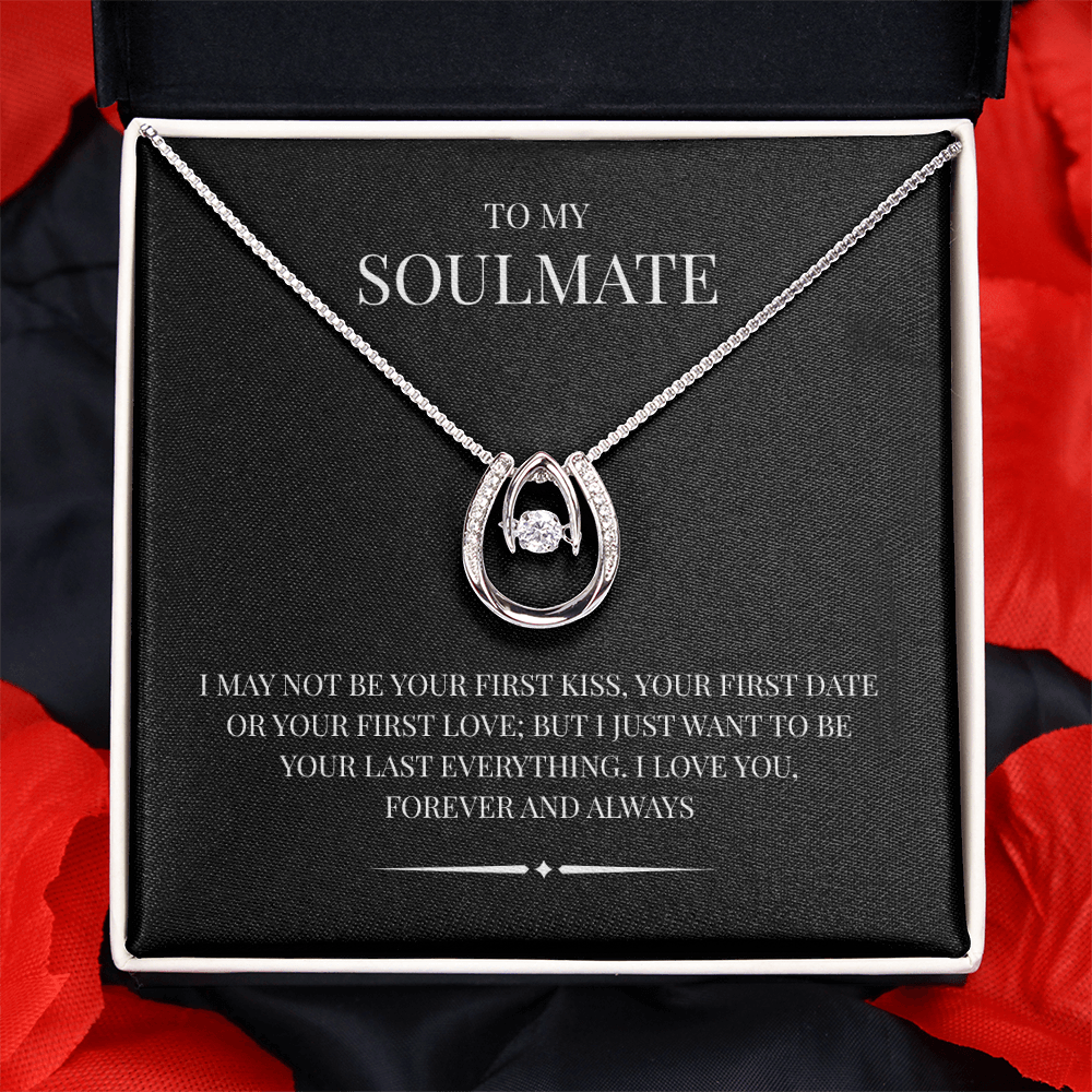 The "Lucky In Love Necklace" is an exquisite symbol of love for your Soulmate