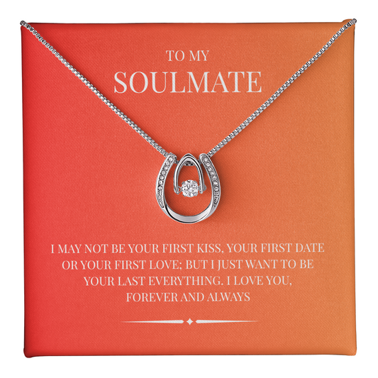 The "Lucky In Love Necklace" is an exquisite symbol of love for your Soulmate