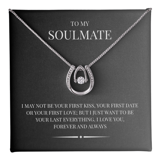 The "Lucky In Love Necklace" is an exquisite symbol of love for your Soulmate