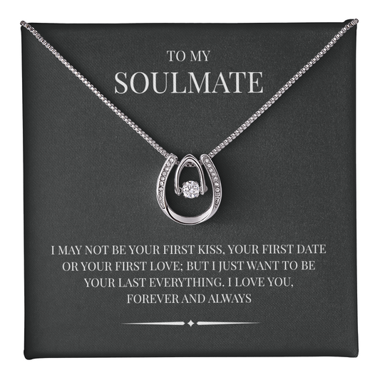 The "Lucky In Love Necklace" is an exquisite symbol of love for your Soulmate