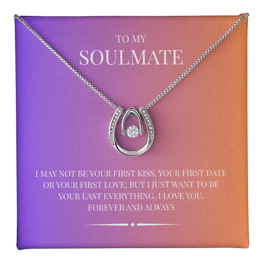 The "Lucky In Love Necklace" is an exquisite symbol of love for your Soulmate