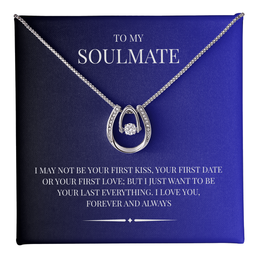 The "Lucky In Love Necklace" is an exquisite symbol of love for your Soulmate