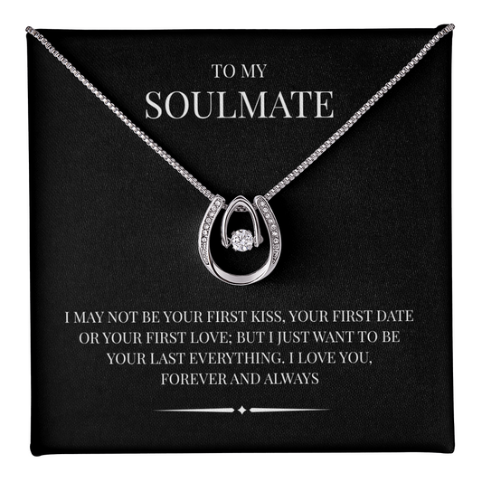 The "Lucky In Love Necklace" is an exquisite symbol of love for your Soulmate