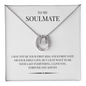 The "Lucky In Love Necklace" is an exquisite symbol of love for your Soulmate