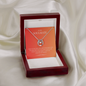 The "Lucky In Love Necklace" is an exquisite symbol of love for your Soulmate
