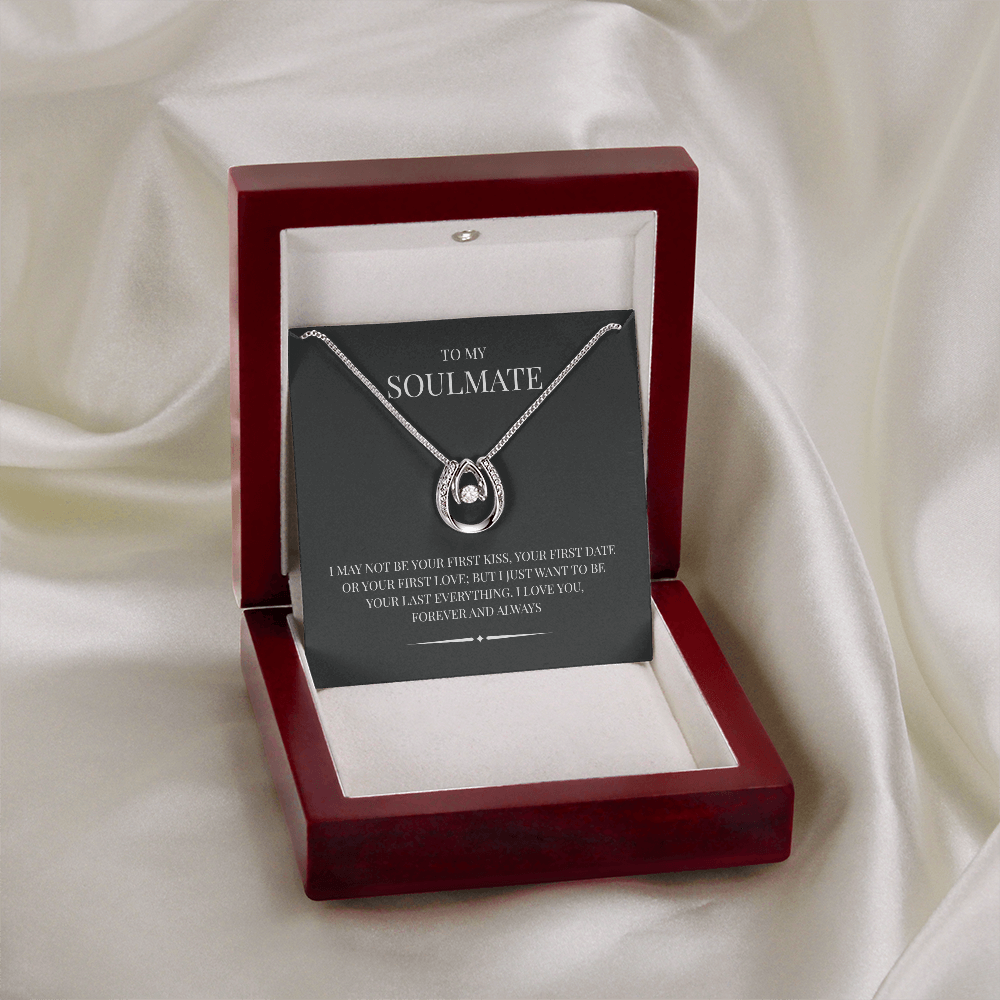 The "Lucky In Love Necklace" is an exquisite symbol of love for your Soulmate