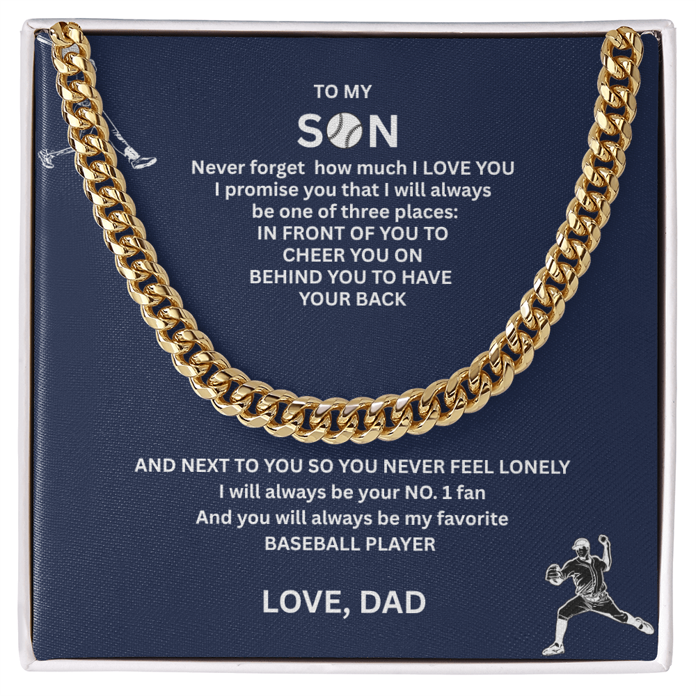 Born for Greatness; The bold "Cuban Link Chain" for your Rising Star