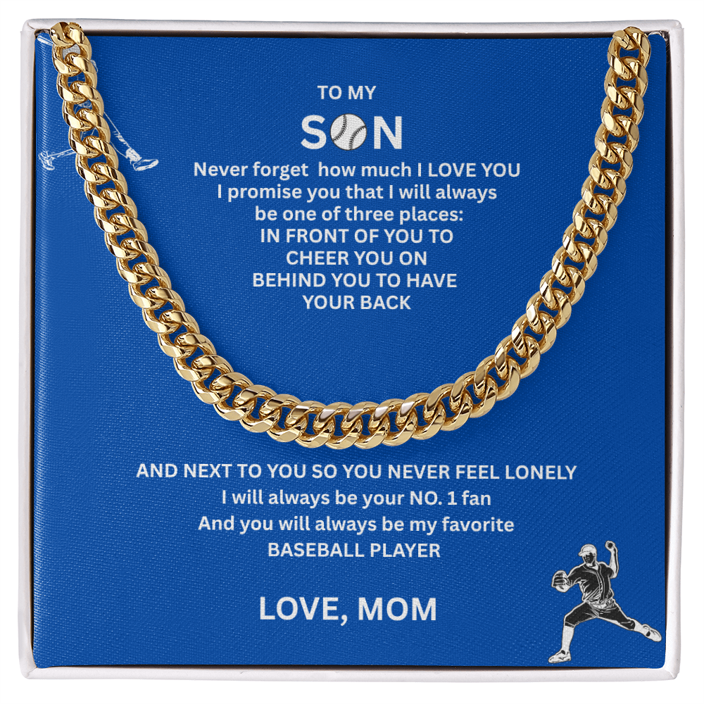 Born for Greatness; The bold "Cuban Link Chain" for your Rising Star