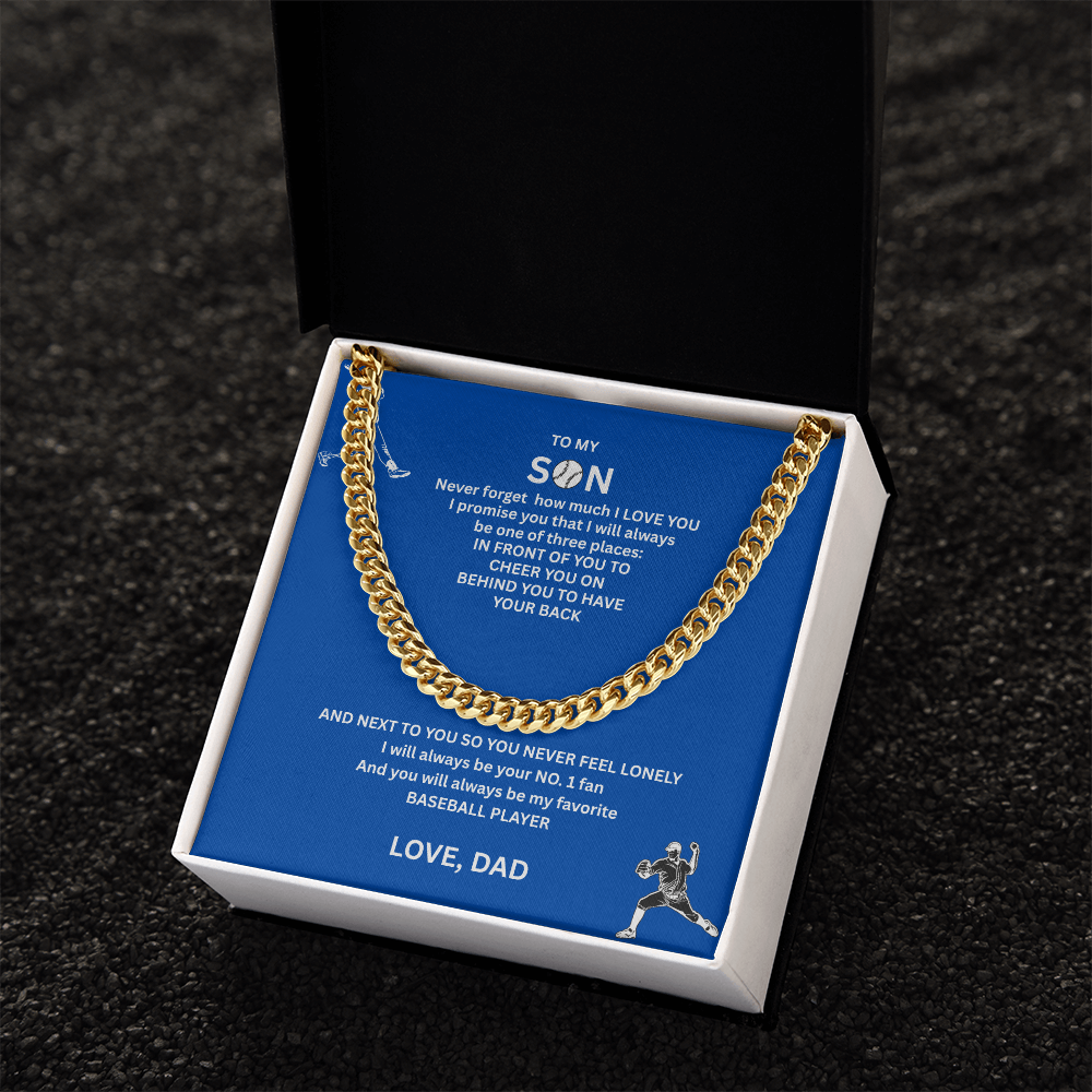 Born for Greatness; The bold "Cuban Link Chain" for your Rising Star
