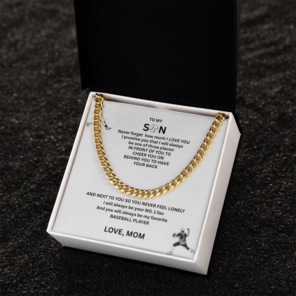 Born for Greatness; The bold "Cuban Link Chain" for your Rising Star